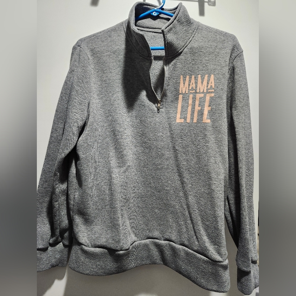 Heather Gray Mama Life Sweatshirt